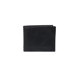 Antique Black Leather Men's Wallet