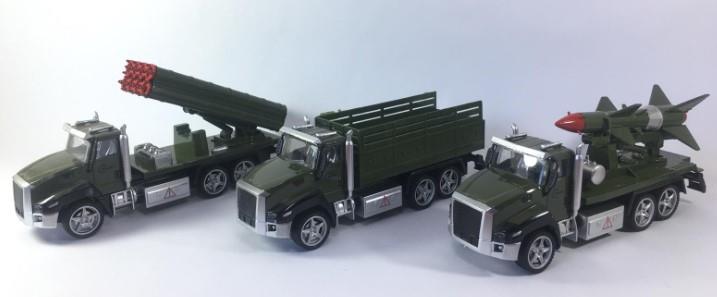 Tow and Drop Metal Trucks