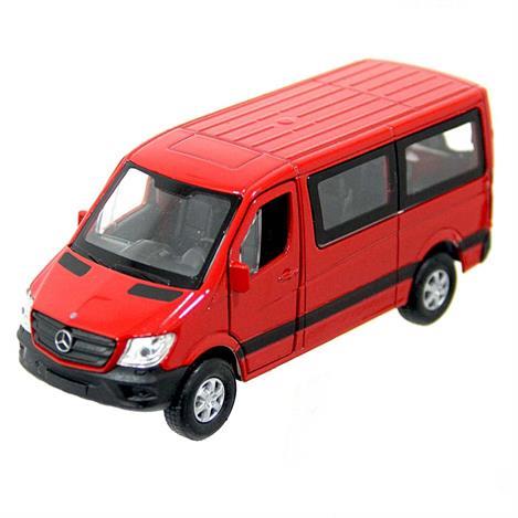 1:32 Mercedes Benz Sprinter Pull Drop Car -