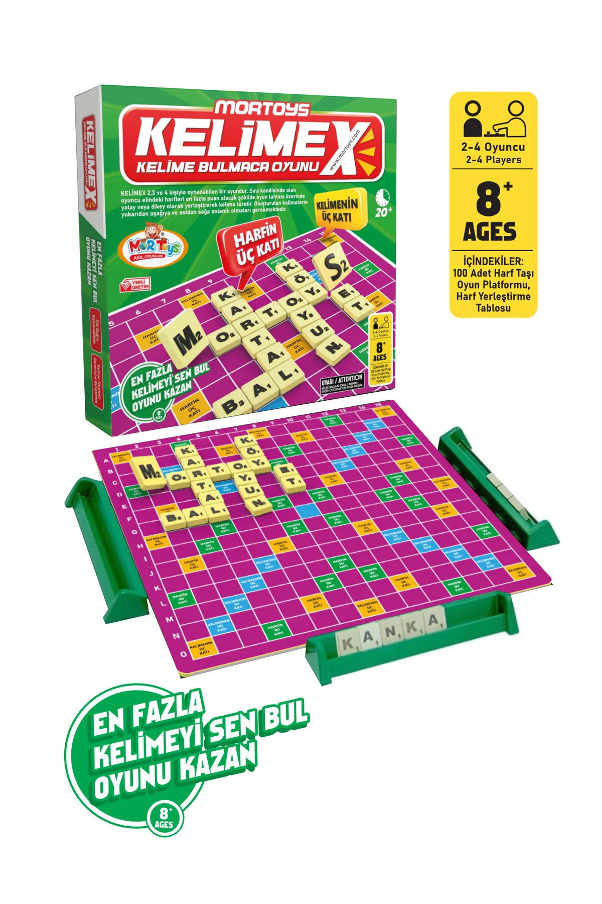 Mor Toys Kelimex, Word Puzzle Game