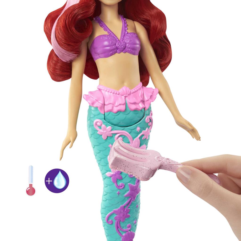 Princess Ariel the Mermaid with Gorgeous Color Changing Hair