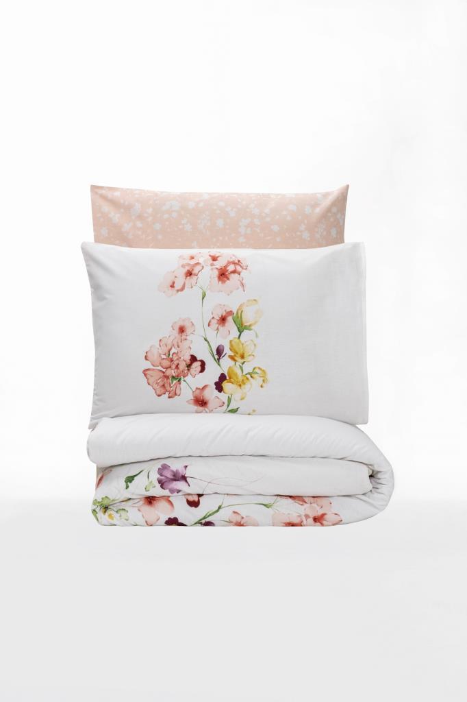 Ranforce Duvet Cover Set Double Emma Salmon