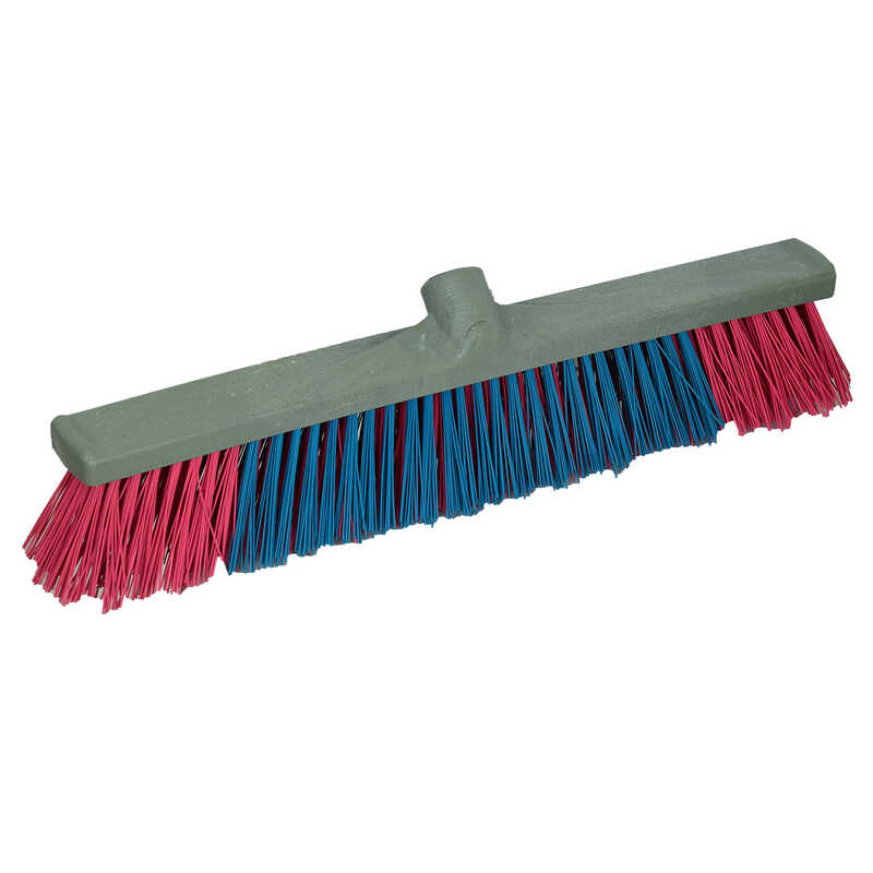 Hard Shrub Brush Outdoor Garden Ground Brush Mixed Color 50 Cm