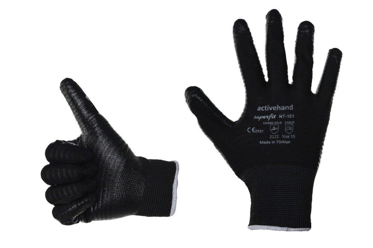 Activehand Nt-101 Superfit Work Gloves Number 10