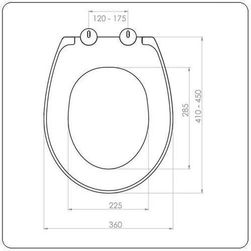 NKP Silk Damping+Pull-Out Toilet Seat