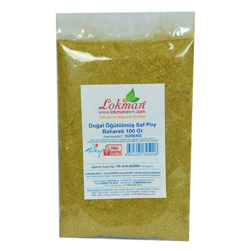 Poy Spice Ground Pure Natural 100 Gr Package