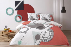 Ranforce Single Duvet Cover Felix Red