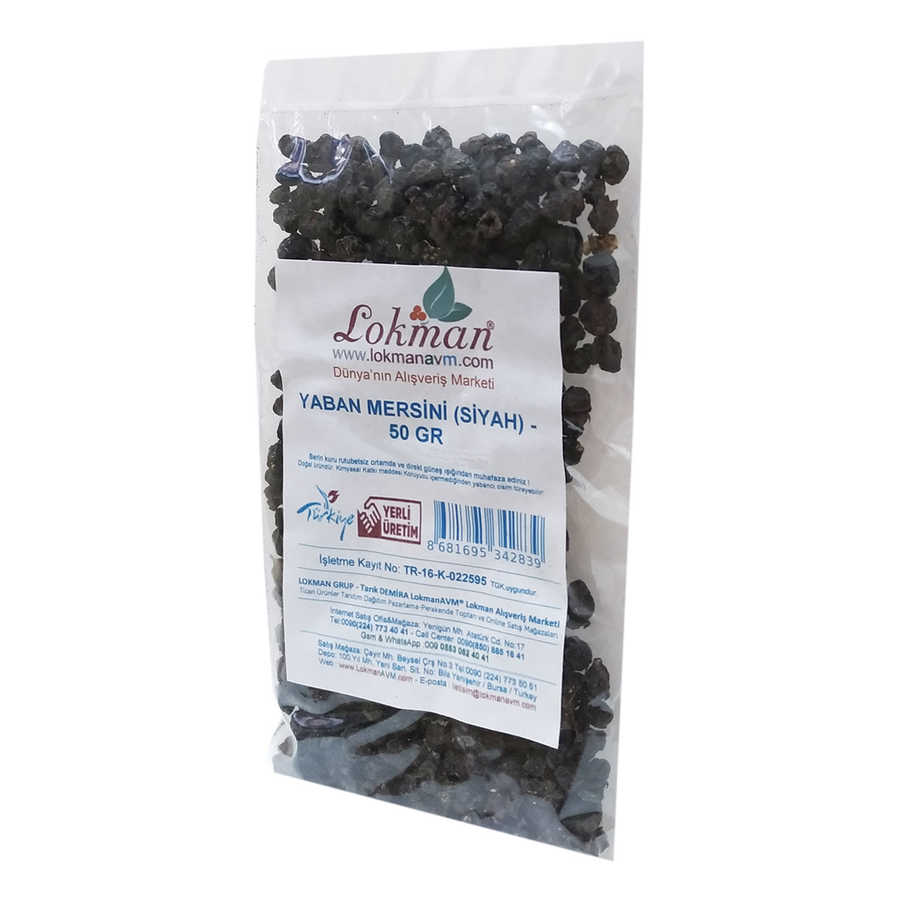 Natural Bitter Blueberry Black 50 Gr Pack