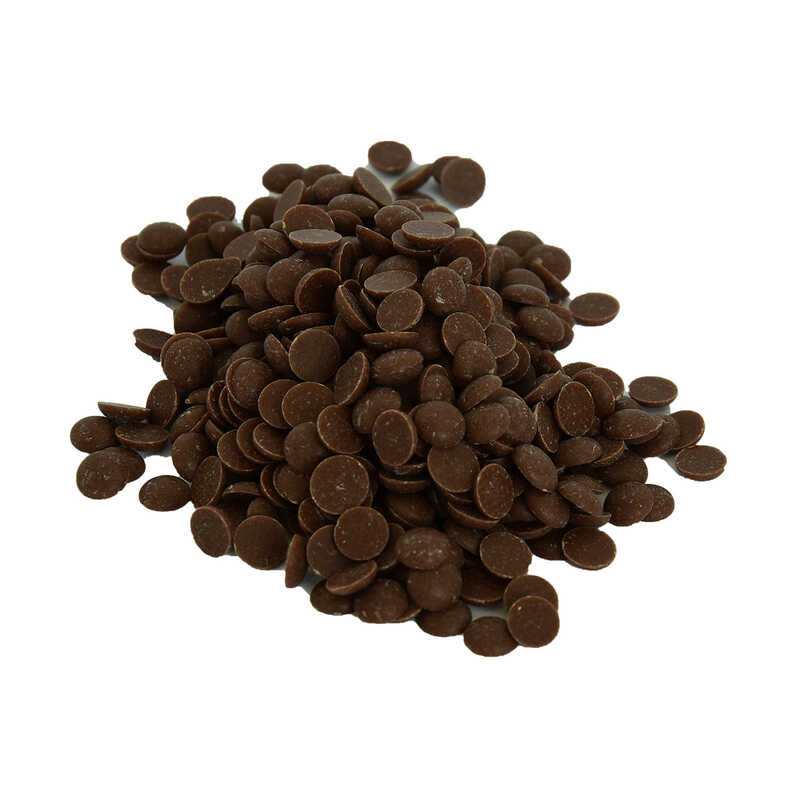 Milk Chocolate Melting Drop Drop Flake Flake Couverture 100 Gr Package