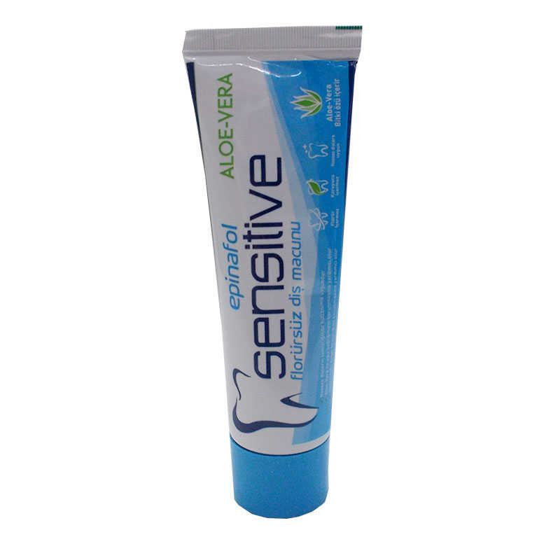 Toothpaste Fluoride Free Sensitive Aloe-Vera Extract 90 Gr