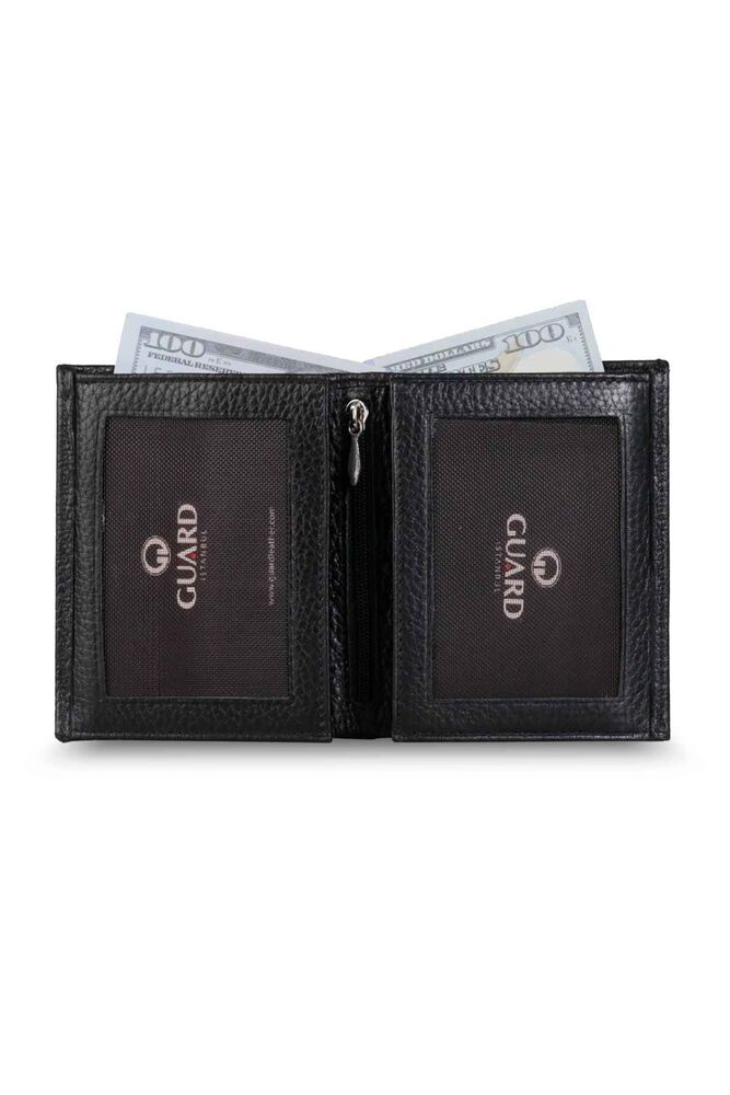 Black Leather Men's Wallet