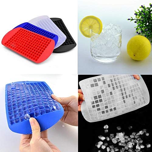 160 Compartment Mini Cube Silicone Ice Mold Cooler