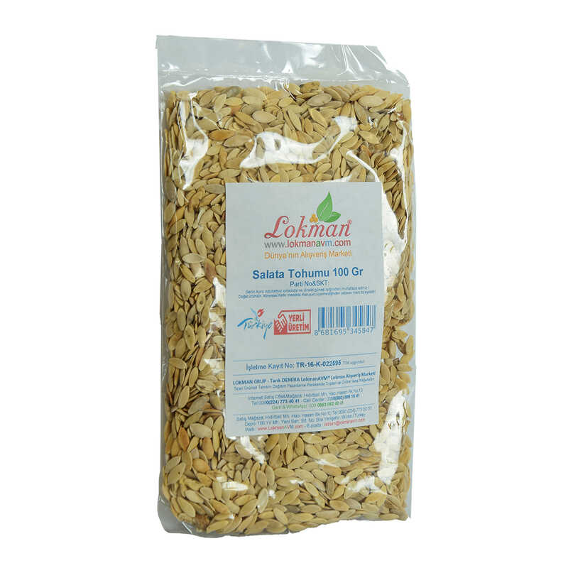 Salad Seeds Natural 100 Gr Package