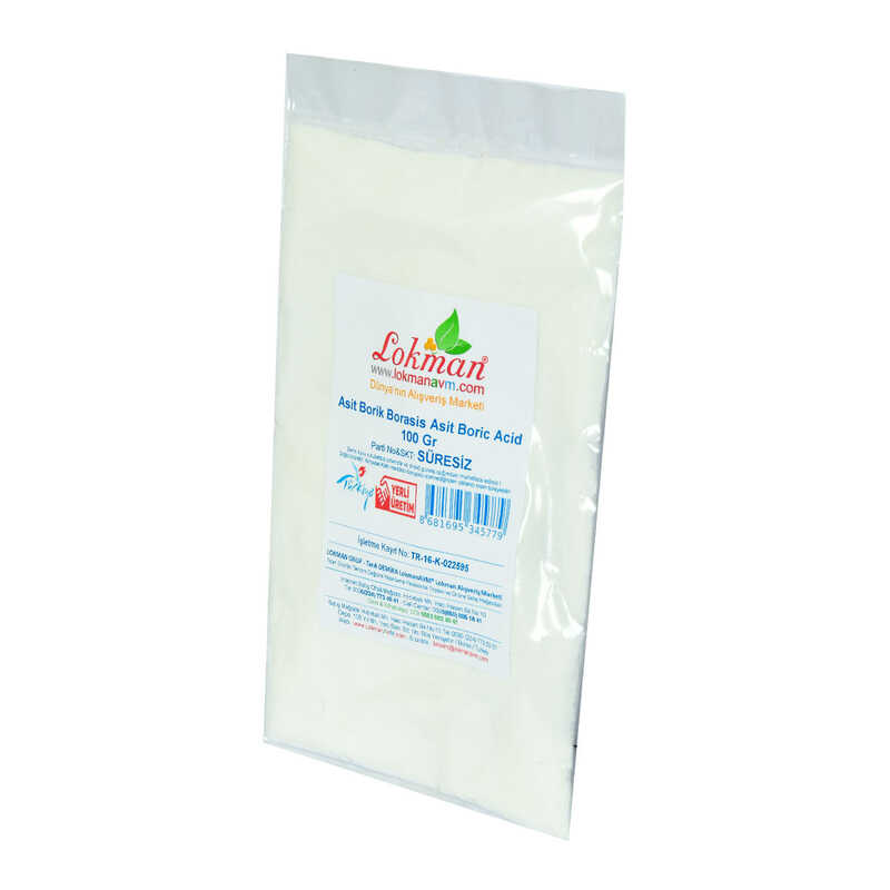 Asit Borik Borasis Asit Boric Acid 100 Gr Package