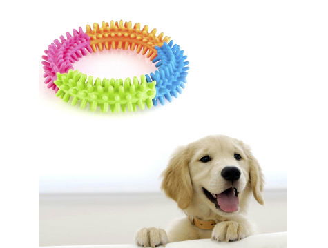 Dog Toy Round Teeth Cleaner Toy