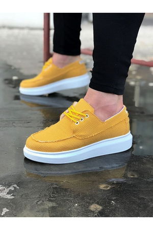 Yellow Men's Casual Shoes