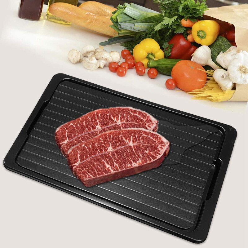 Quick Defroster - Defrosting Tray Easy Defrosting Tray