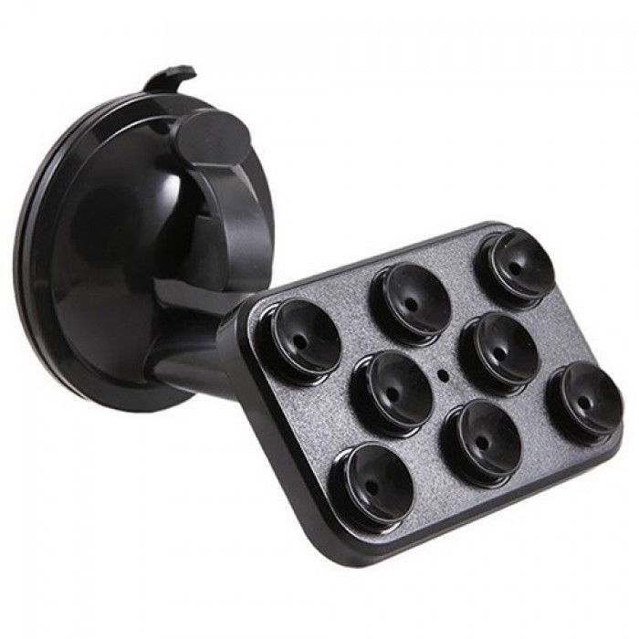 In-Car Phone-Tablet-Navigation Holder-(8 Suction Cups with Rotating Head)