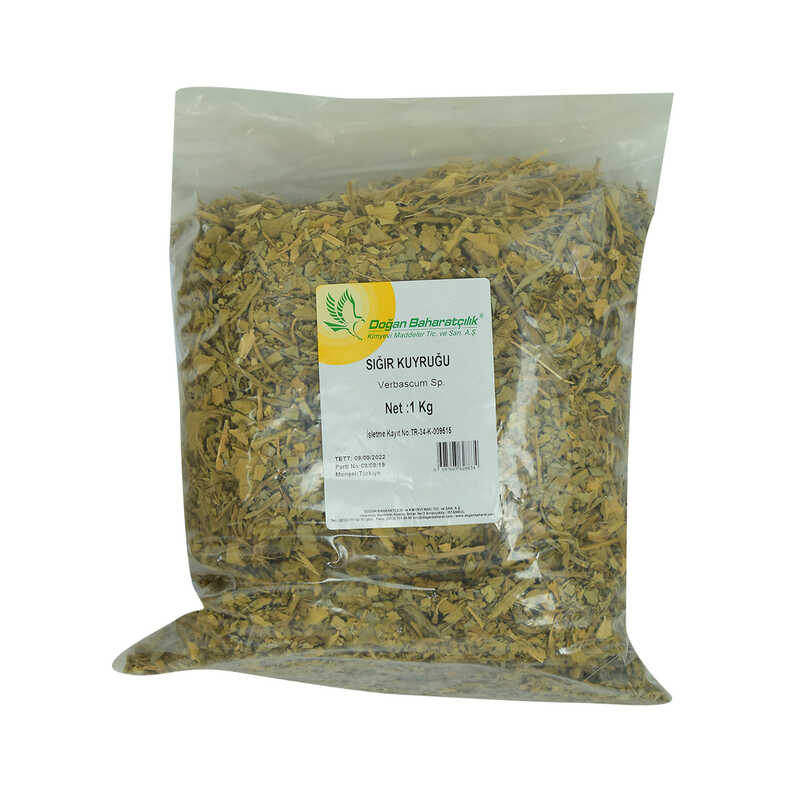 Mullein Herb Natural 1000 Gr Package