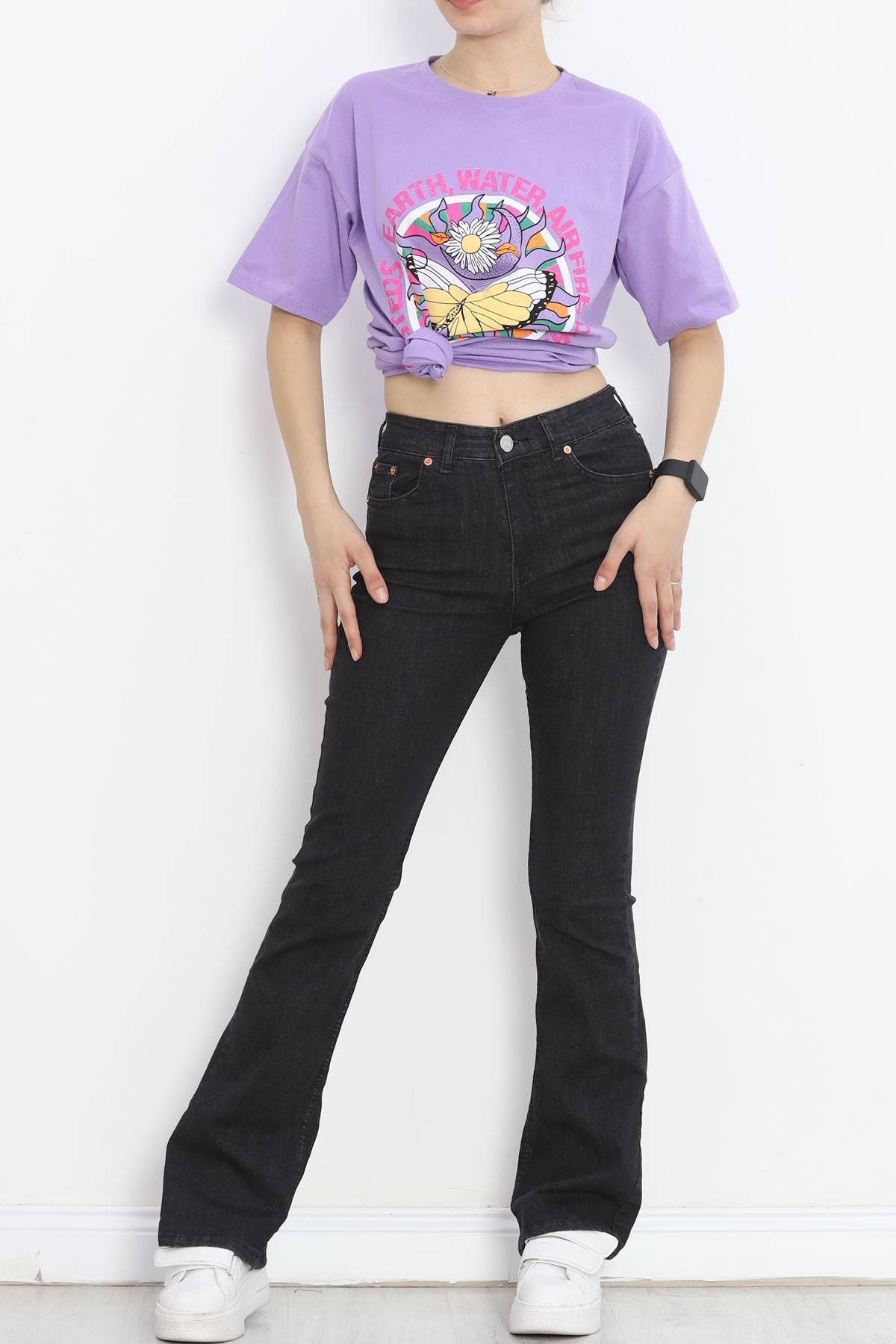 Flared Jeans Pants Koyufüme