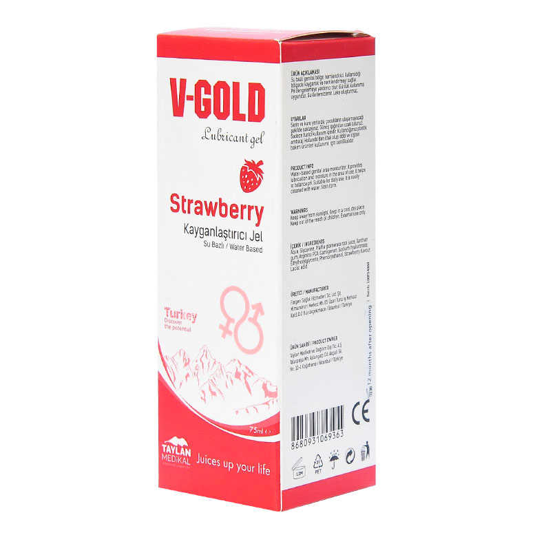 Lubricant Gel Strawberry 75 ML