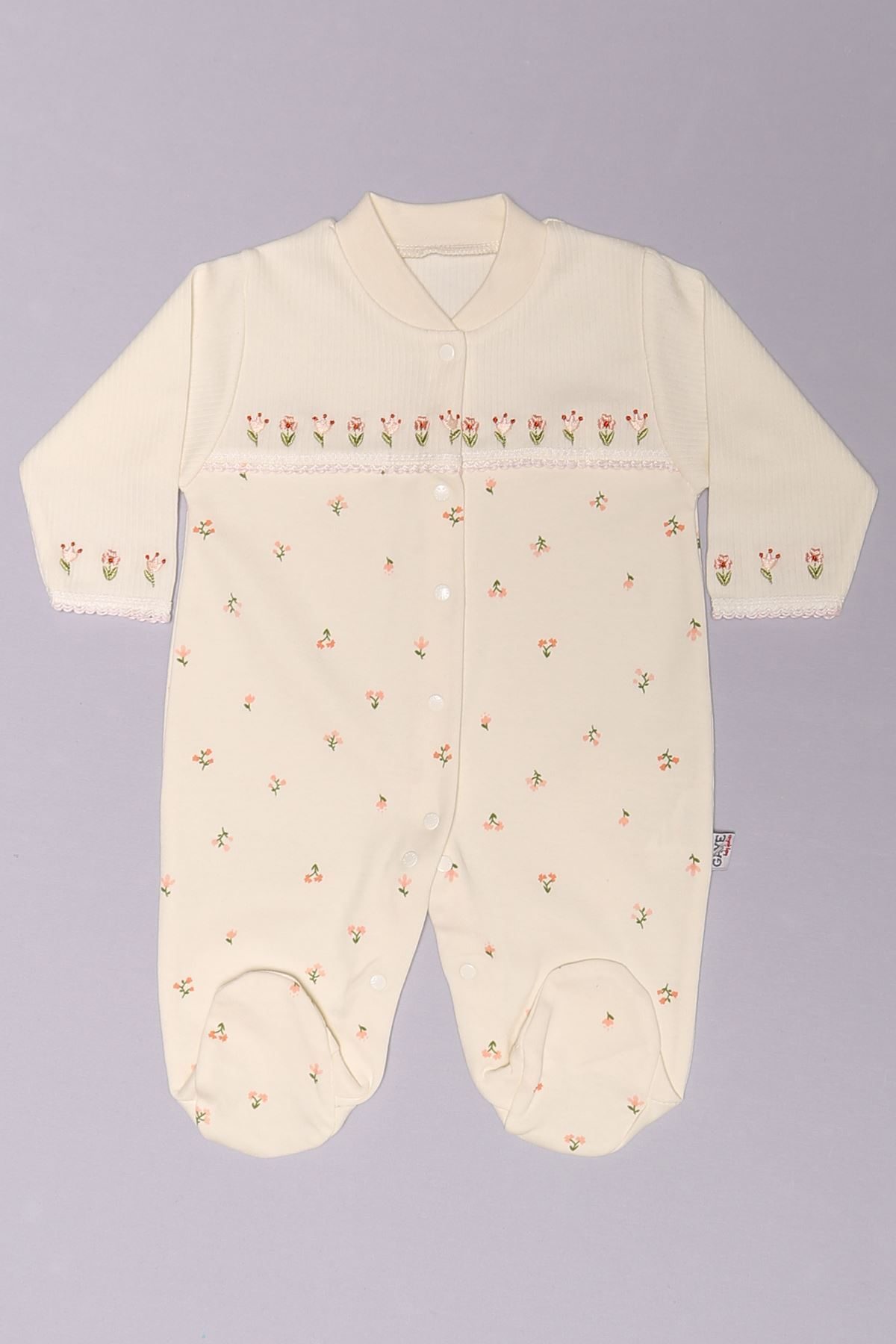 1-6 Month Baby Jumpsuit Ecru