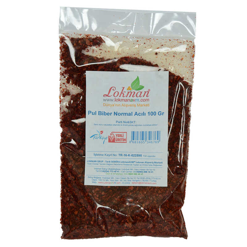 Chili Pepper Normal Hot 100 Gr Package