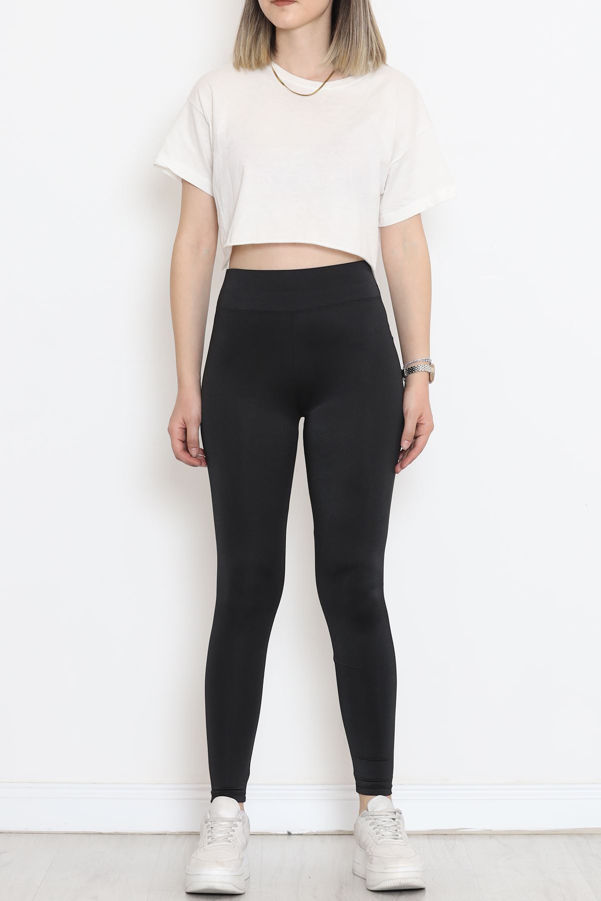 Shiny Diving Leggings Black2