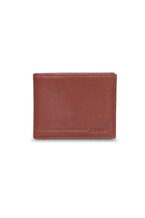 Tan Horizontal Leather Men's Wallet