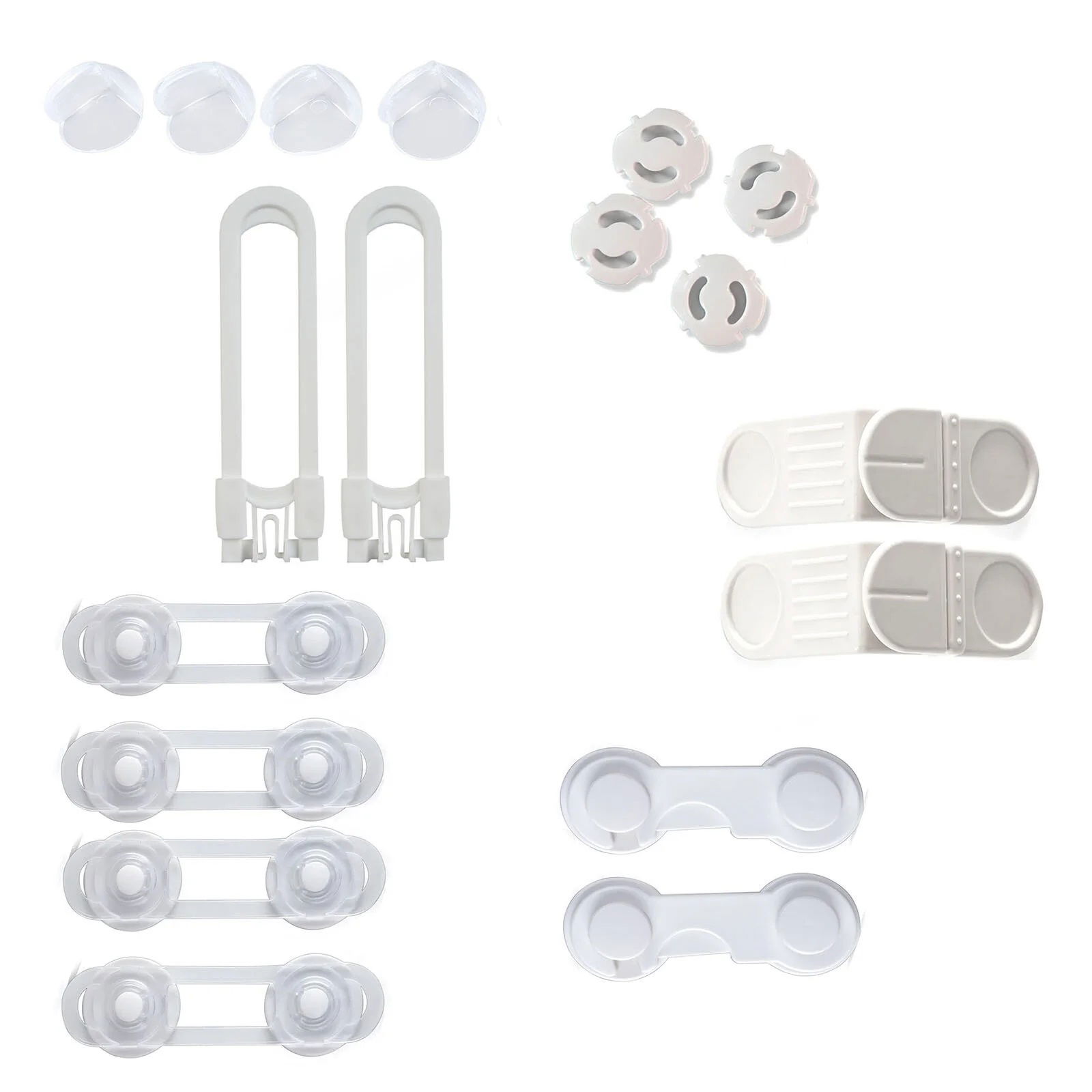 Multipurpose Lock Set 18 Pieces