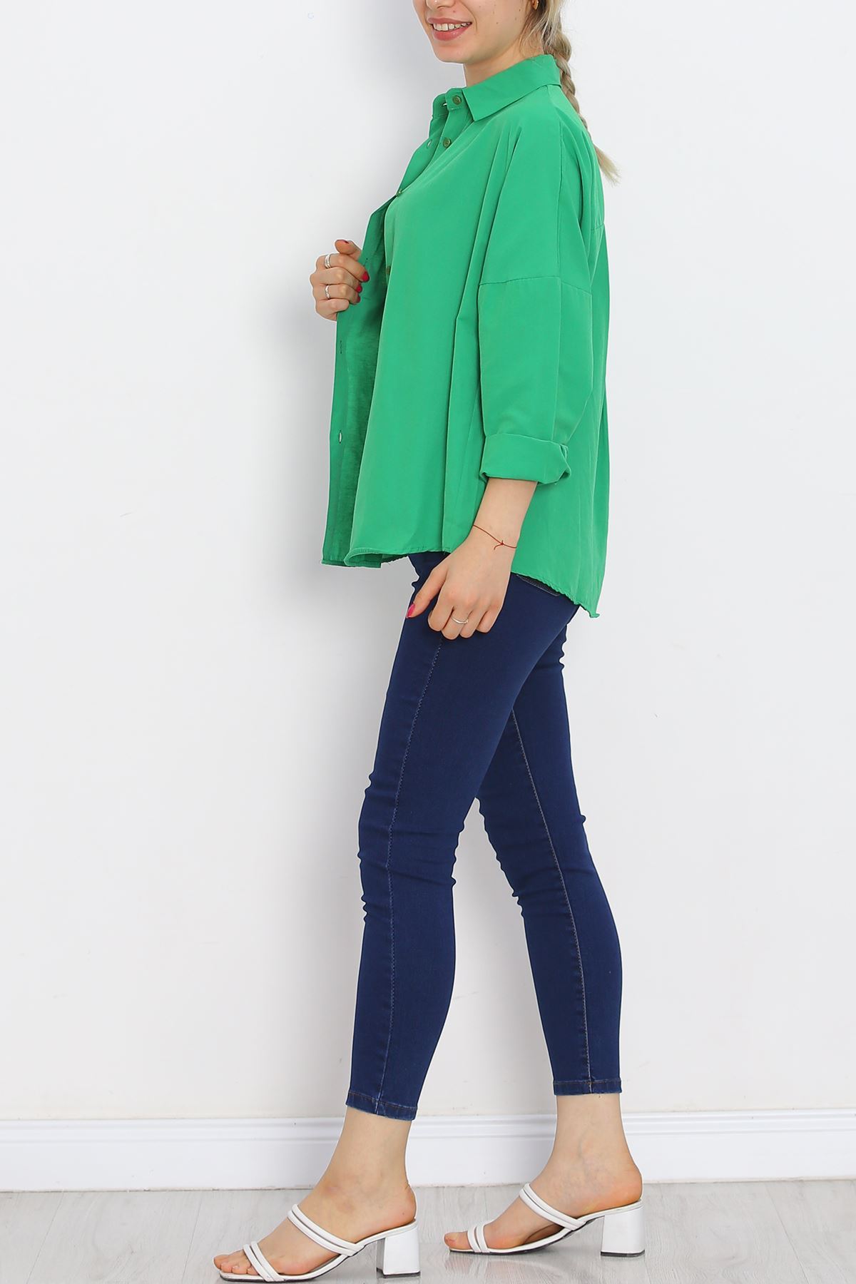 Oversize Shirt Green6