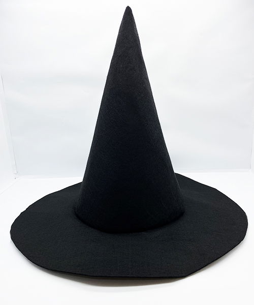 Black Color Felt Witch Hat 35x38 cm