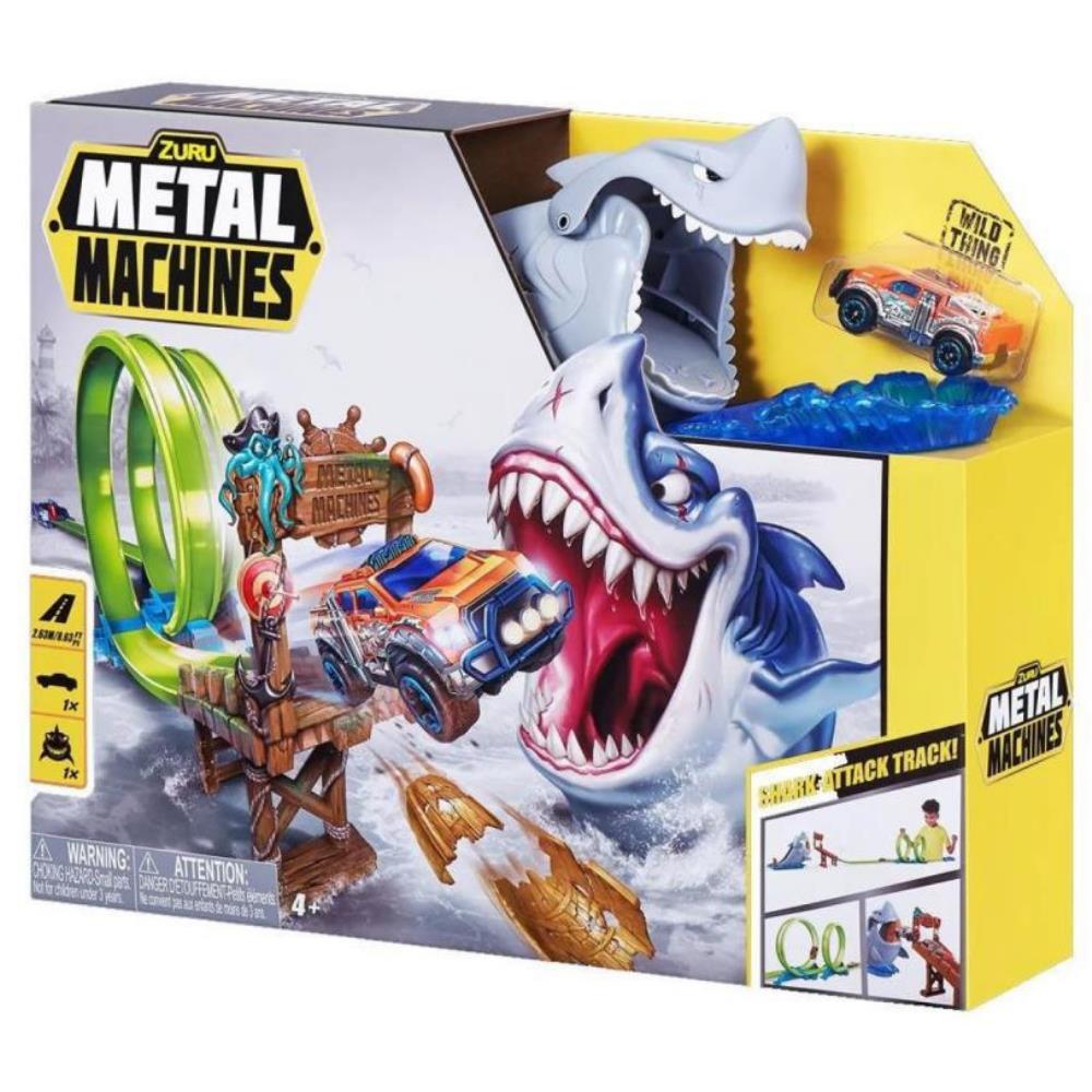 - ZURU METAL MACHINES SHARK PLAY SET