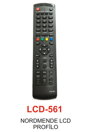 Saba, Nordmende, Profilo Led Lcd Tv Remote - LCD 561