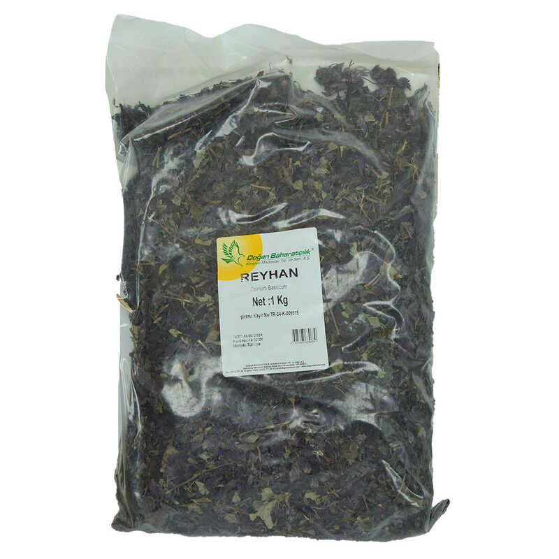 Natural Reyhan Herb Purple 1000 Gr Package