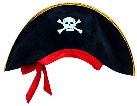 Captain Jack Velvet Child Size Pirate Hat