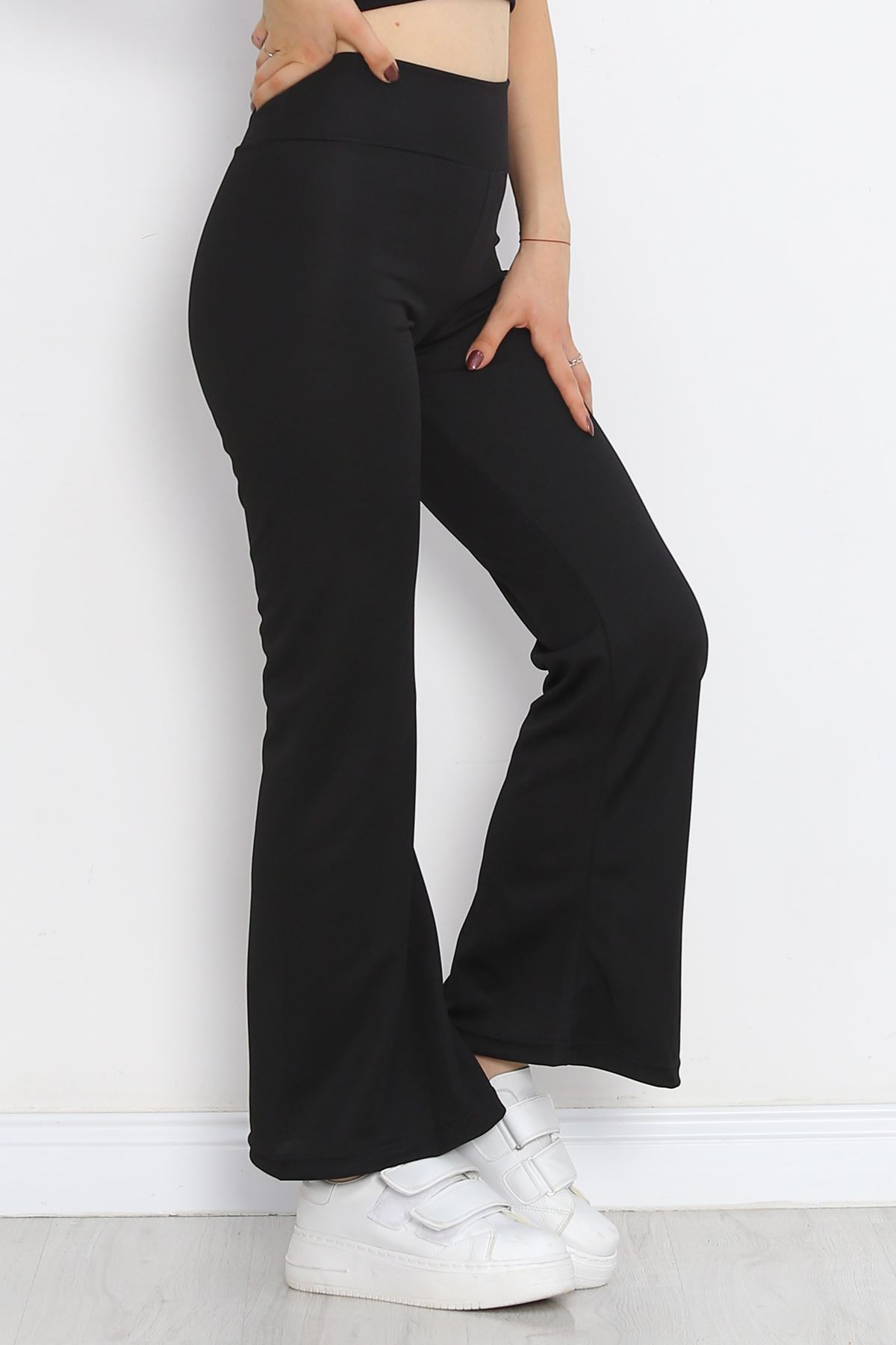 Highbel Scuba Pants Black