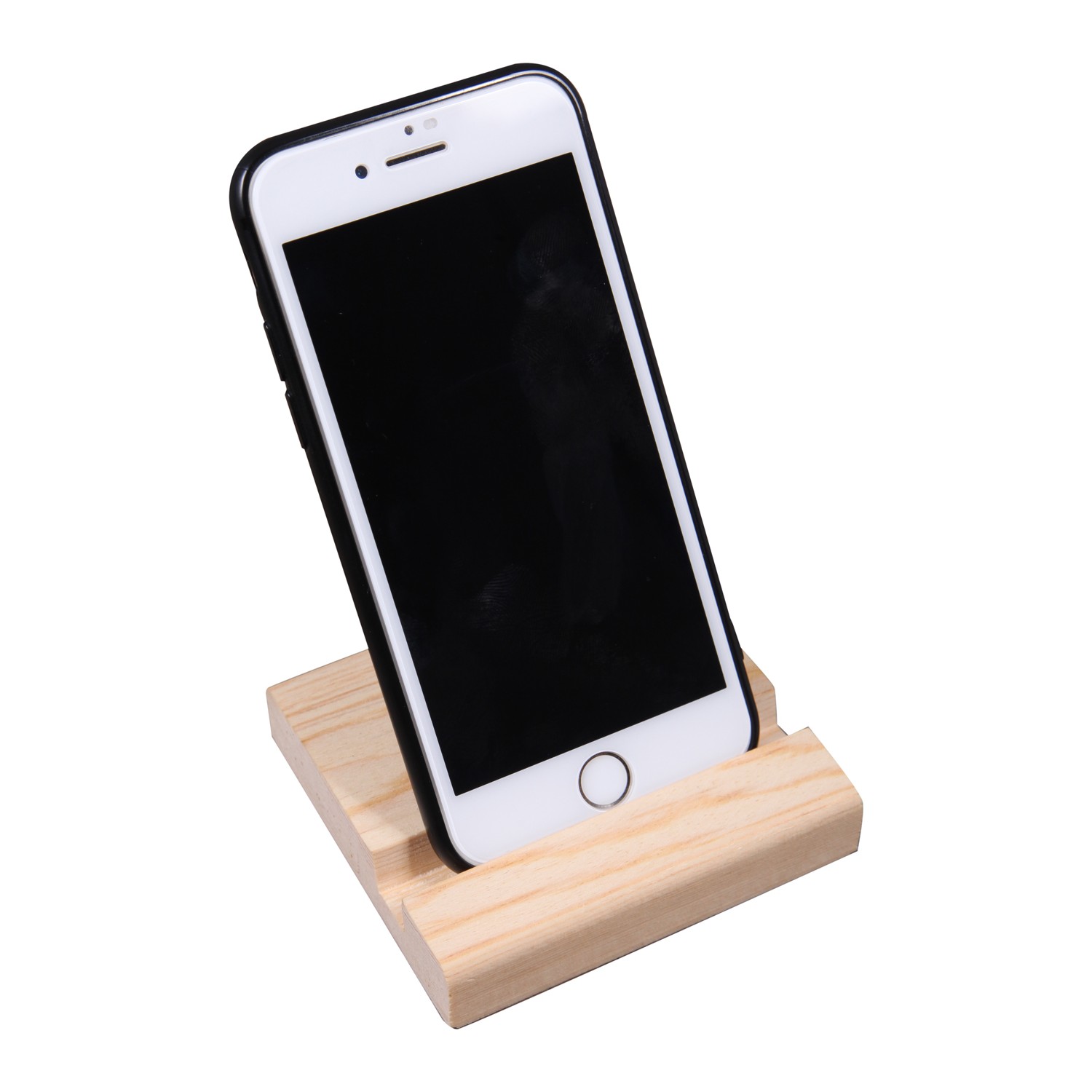 Tablet - Phone Stand Natural Wood 2 Pcs