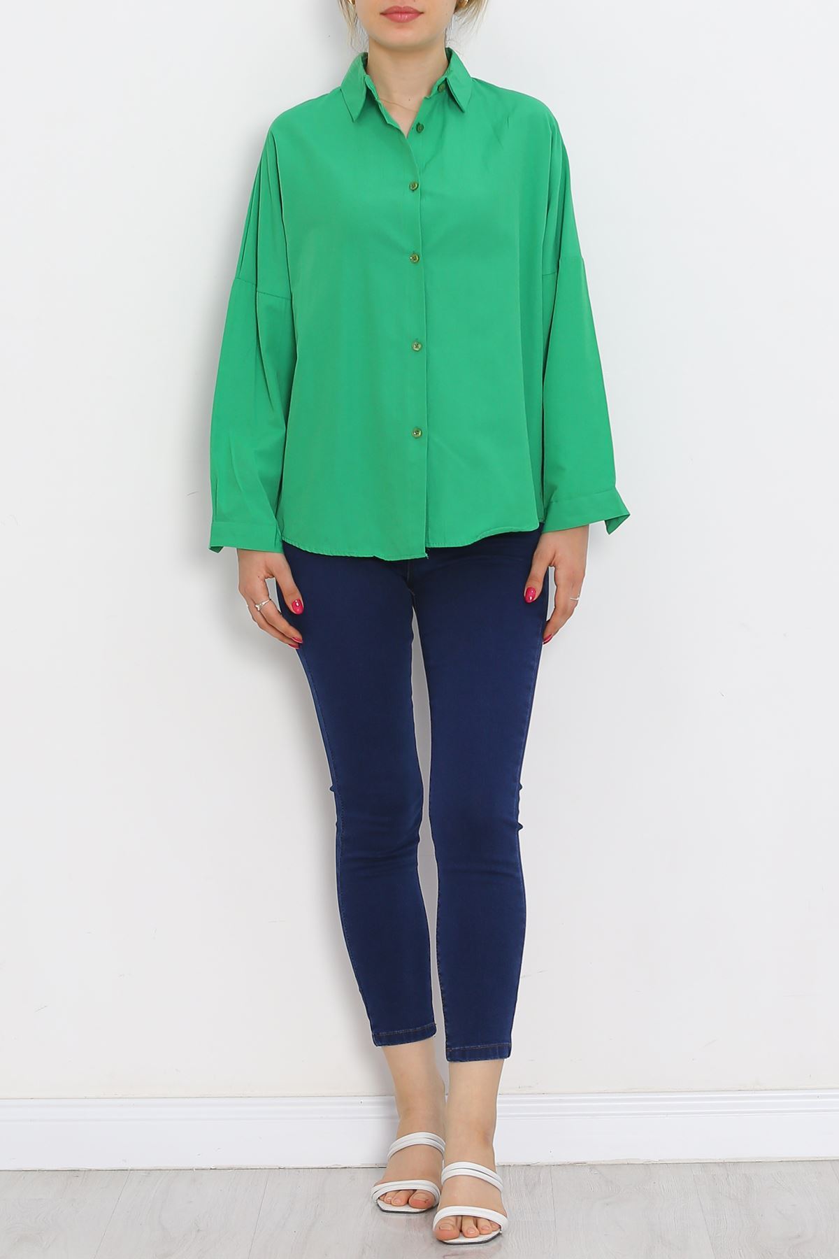 Oversize Shirt Green6