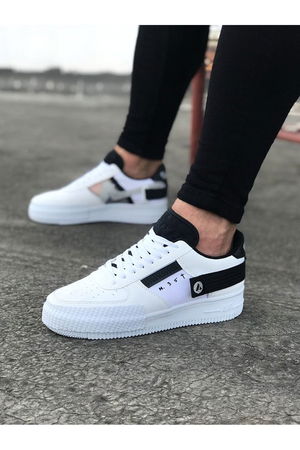 White Black Men's Casual Shoes