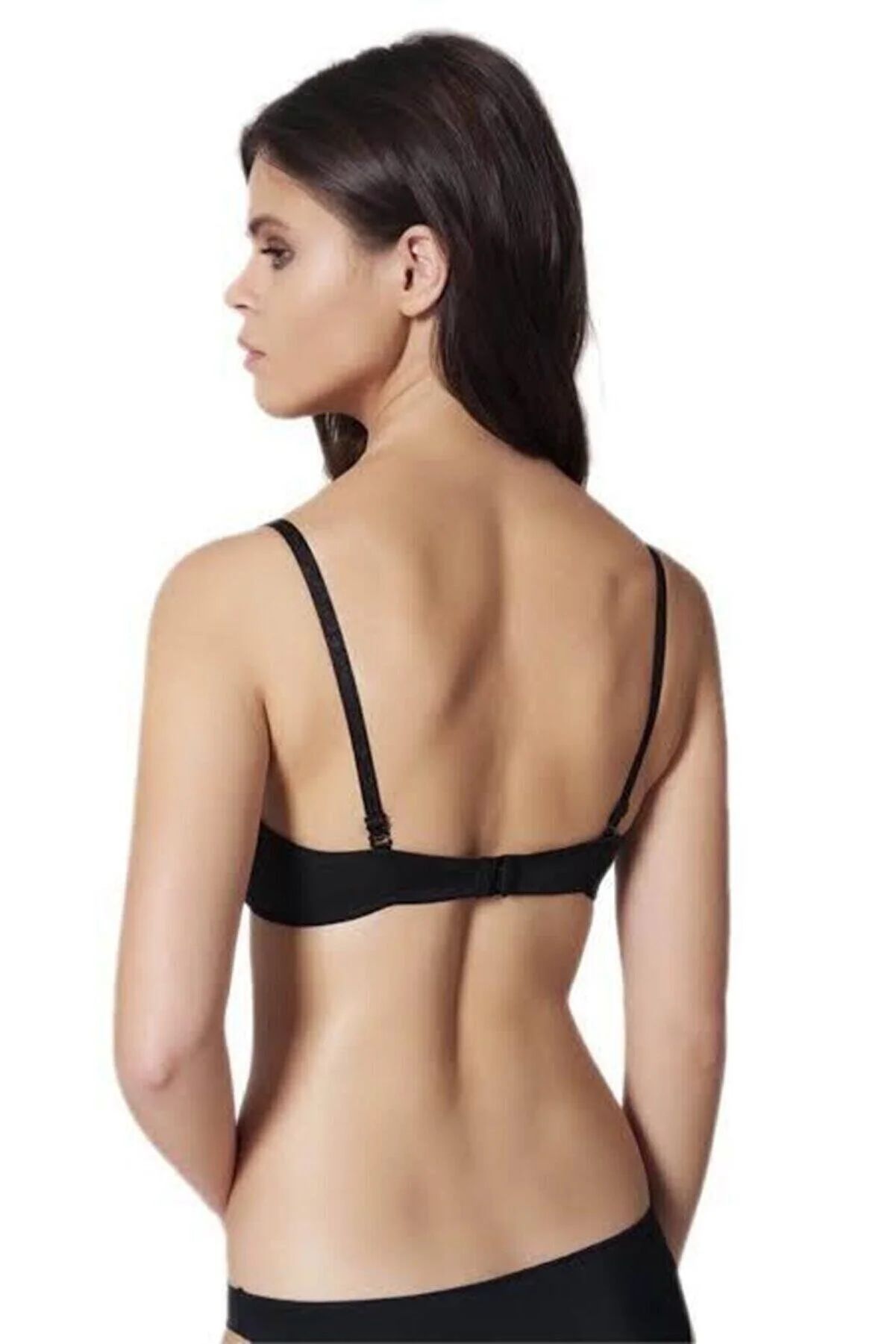 Women's Black Push-up Padded Basc Bra 2350