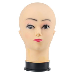 Soft Short Head Mannequin with Makeup