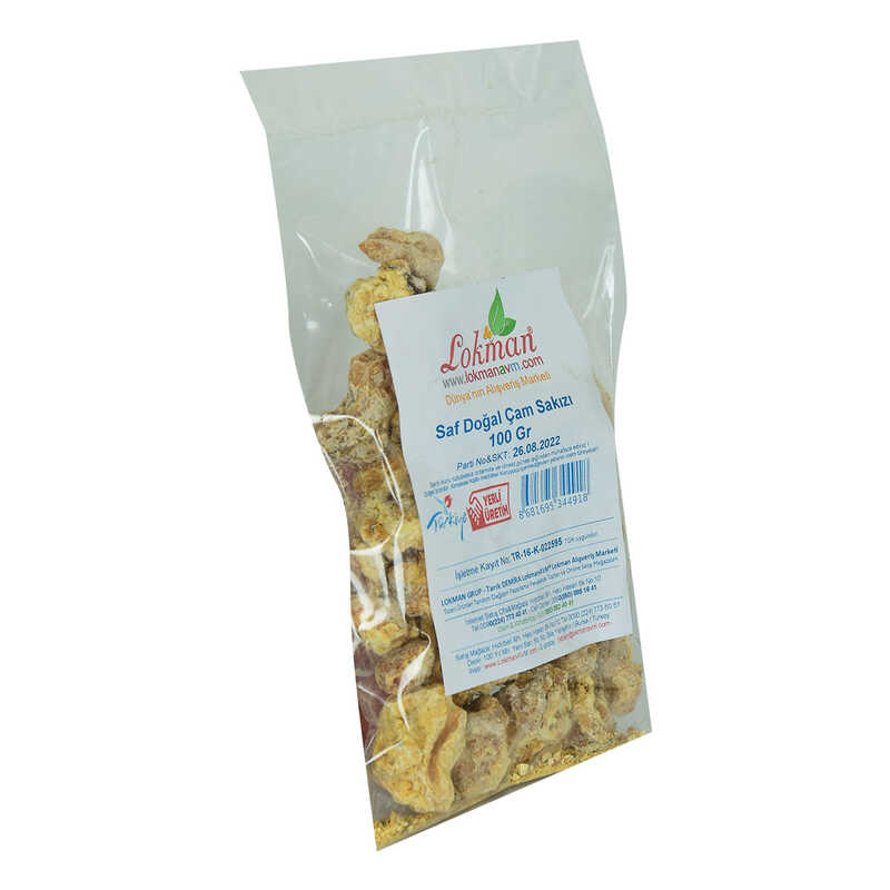 Pine Gum Natural 100 Gr Pack