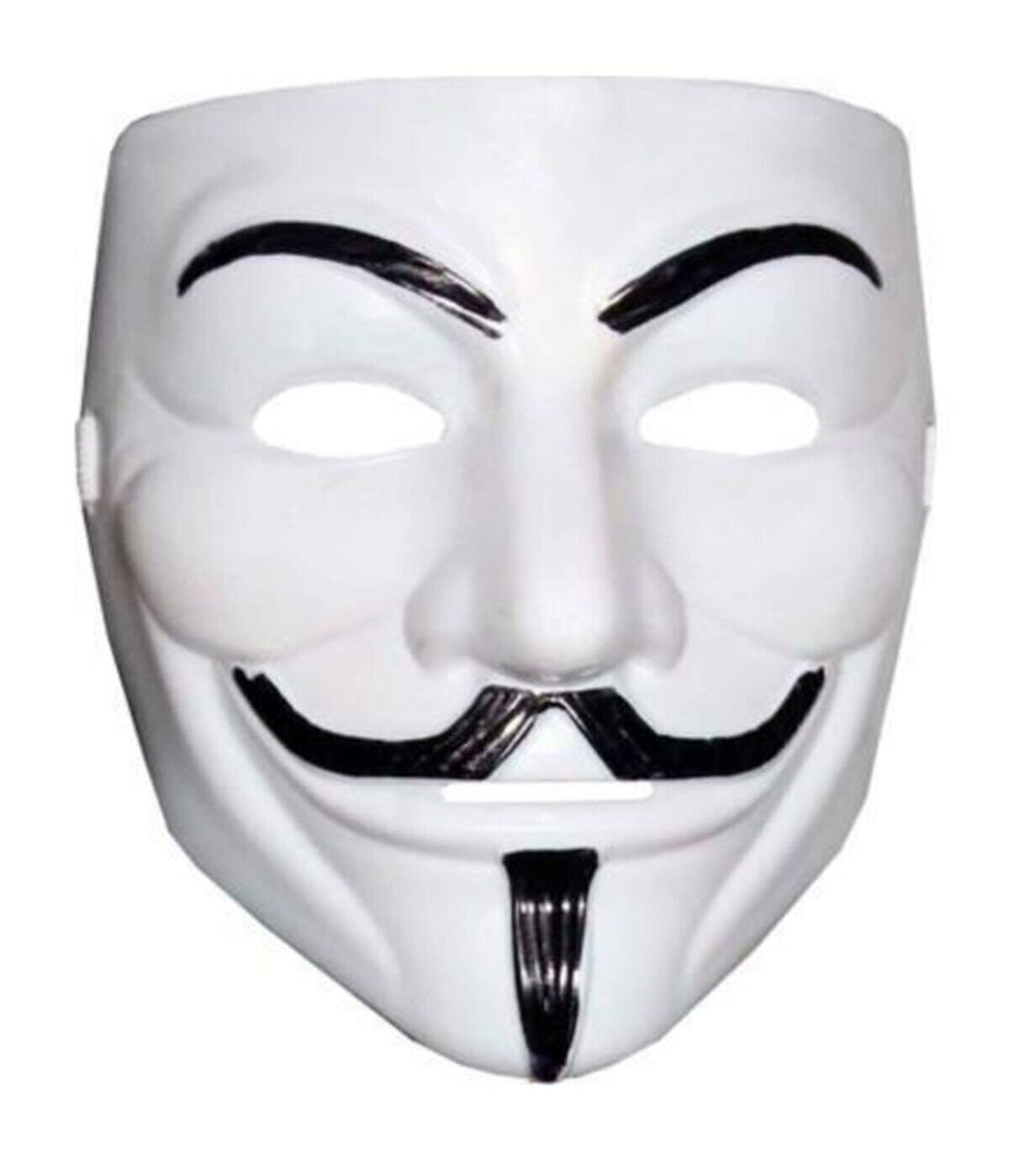 White Color V For Vendetta Mask Domestic Production