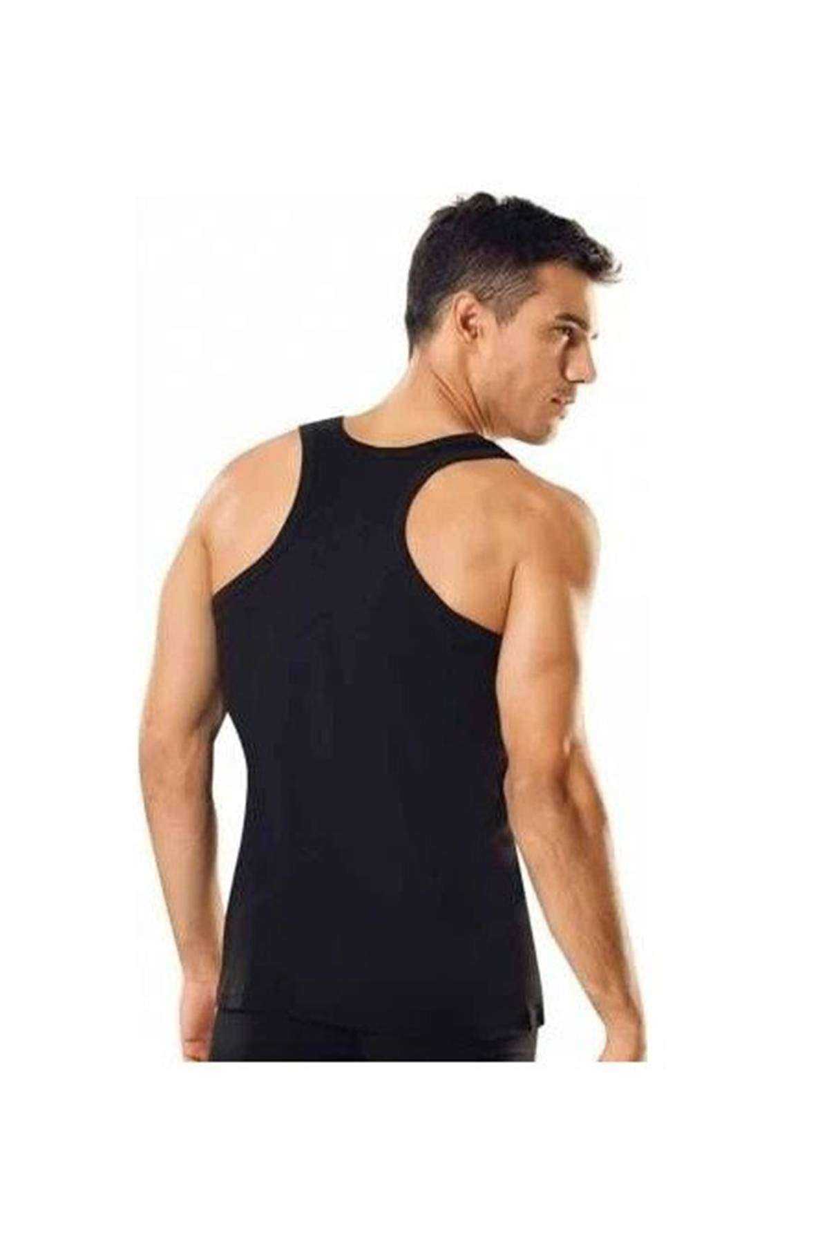 3 pcs Rib Sport Men's Black Athlete 0118