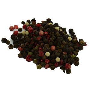 Pure Natural Grain Red Green White Pepper Mix 100 Gr Package