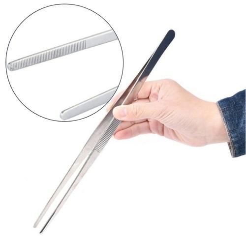 Leech Grabbing Tweezers Narrow Mouth 30 cm - Cupping Tweezers