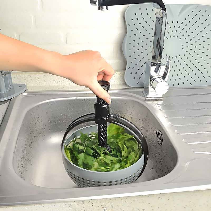 Quick Salad Dehydrator Strainer - Rotating Strainer Giant Size