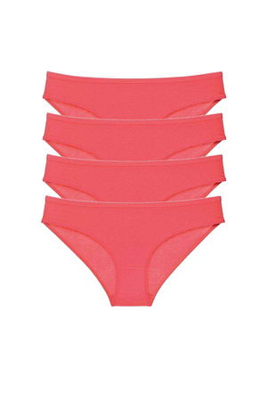 4pcs Super Eco Set Lycra Women Slip Panties Red