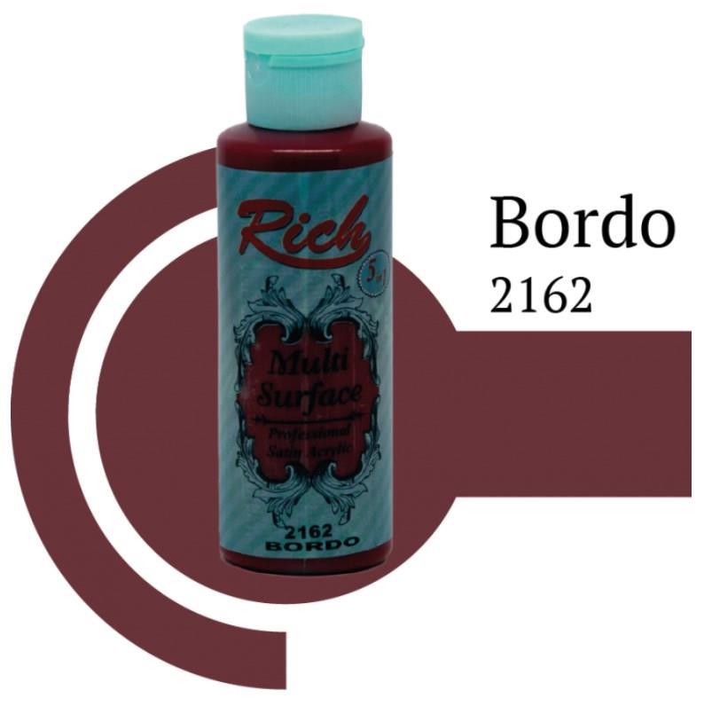 Rich Multi Surface 2162 Bordo Acrylic Boya 120 cc